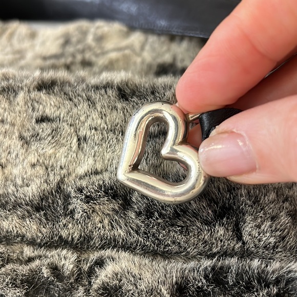 Vintage Brighton Millennium 2000 faux fur shearling bag 116 of 500 - Picture 13 of 14